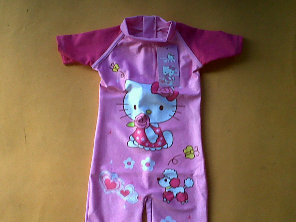 AA34 baju  renang  Hello  Kitty  Grosir Perlengkapan Baby 